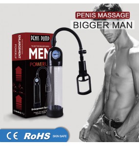 High-End Vacuum Gauge Penis Pump - Penis Enlargement (Extend/Enlarge) 